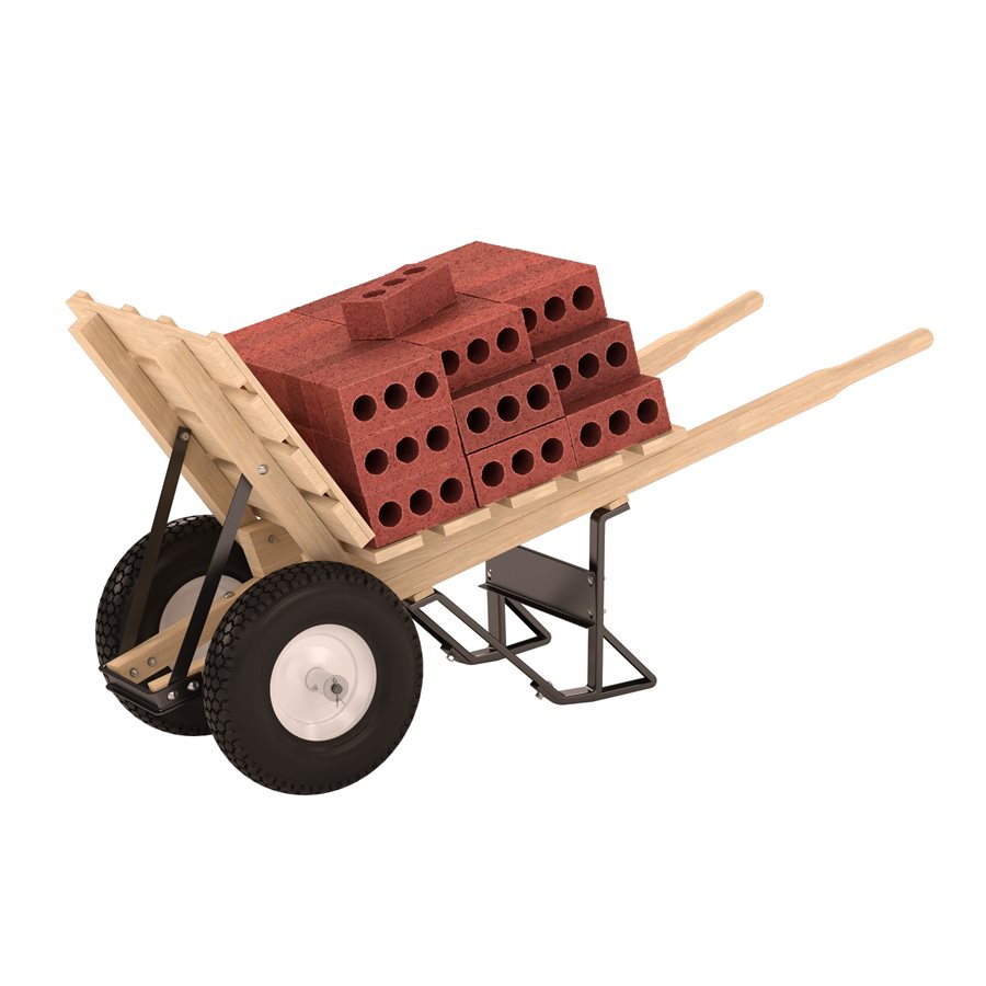 Brick wheelbarrow deals