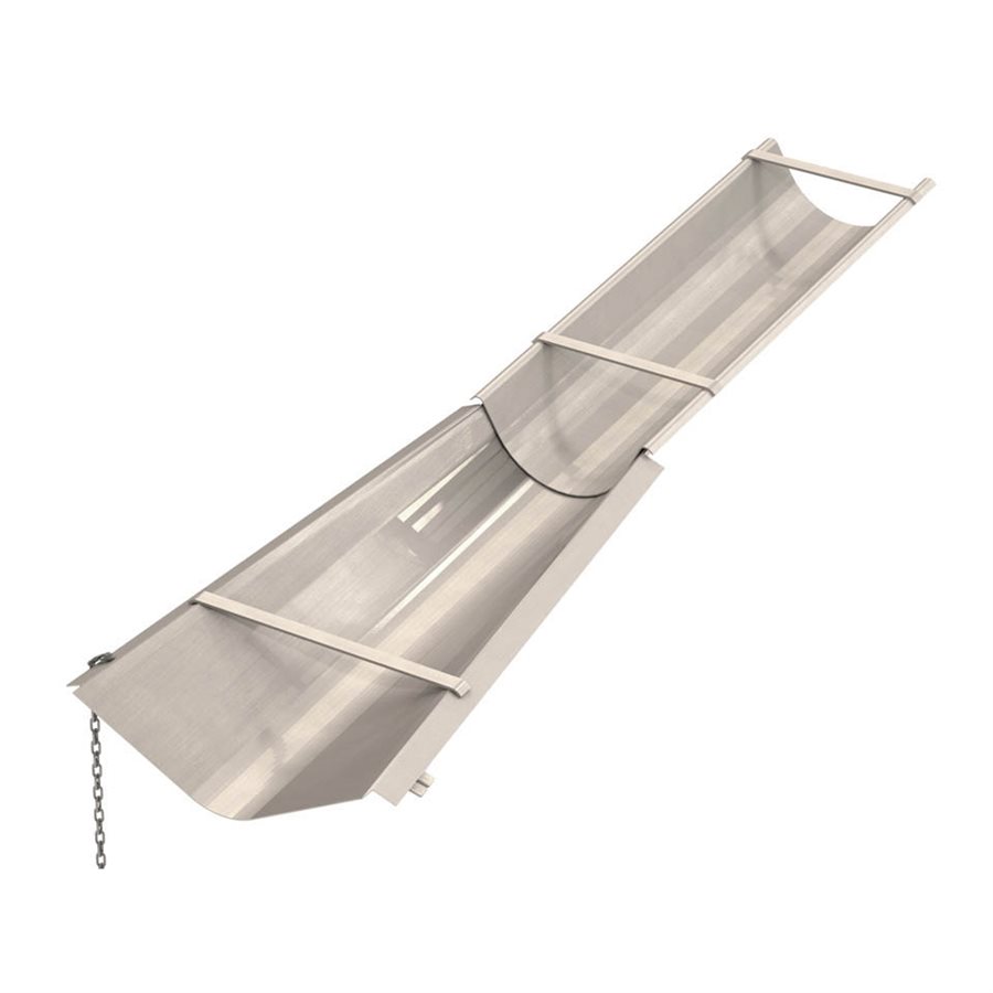 Kraft Tools CC988 8' Aluminum Concrete Chute