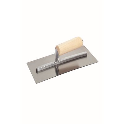 CURVED DRYWALL TROWEL - STAINLESS STEEL 12" x 4 1/2 ...