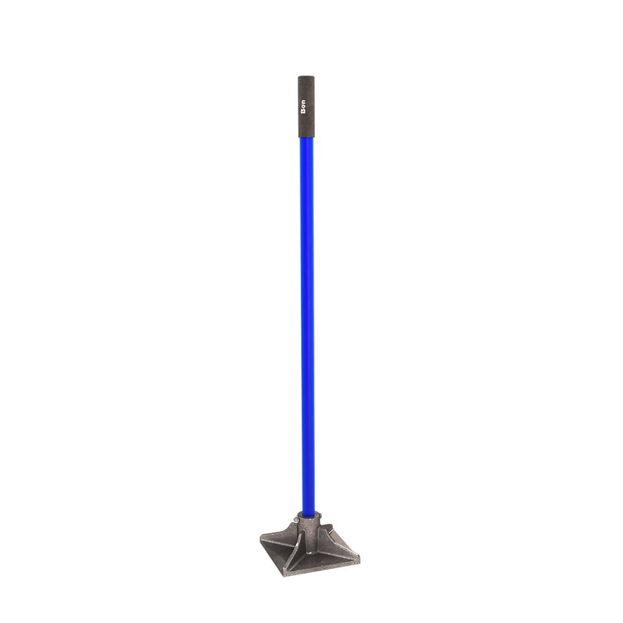 DIRT TAMPER 8" X 8" WITH BOLTED STEEL HANDLE