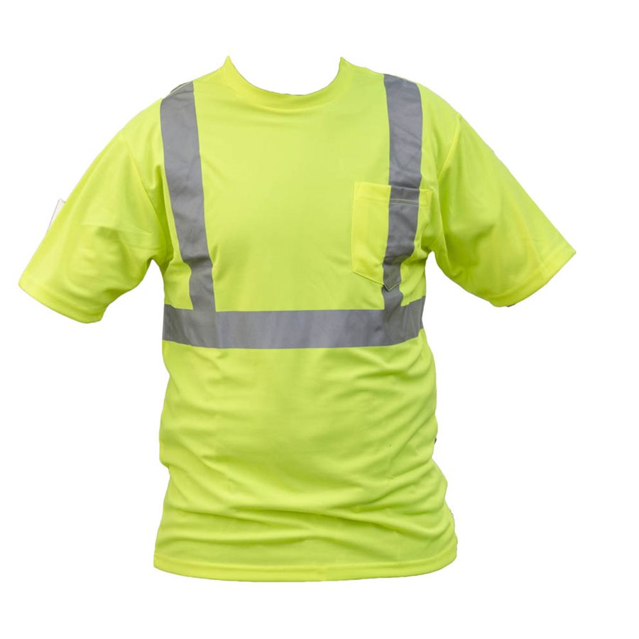 HI-VIS SHORT SLEEVE T SHIRT - XL