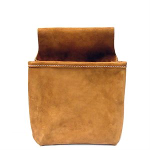 NAIL BAG - SINGLE POCKET SPLIT LEATHER