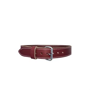 HEAVY DUTY TOP GRAIN LEATHER BELT - 2"