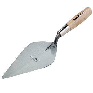 stainless steel brick trowel