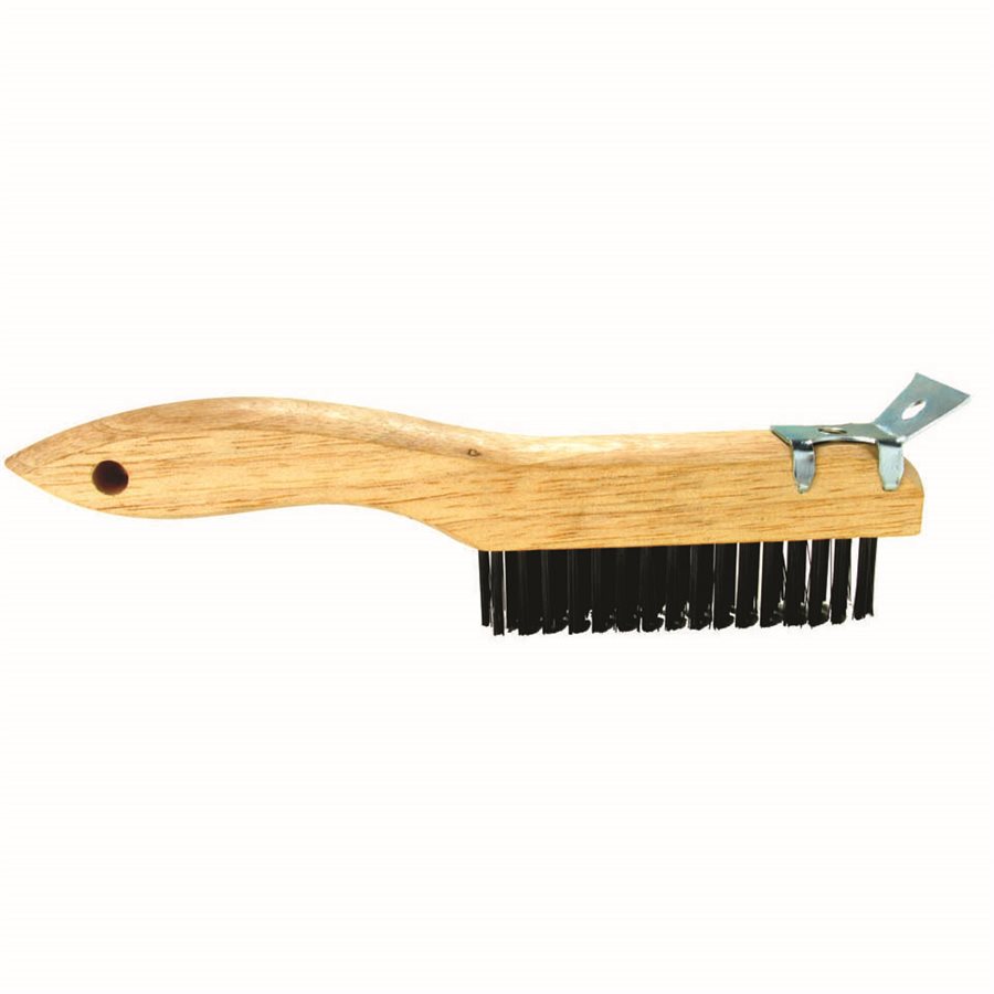 WIRE BRUSH - SHOE HANDLE - 10