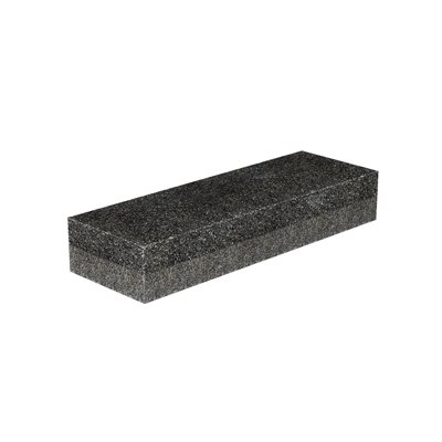 DUAL GRIT RUBBING STONE - 60/80 GRIT - 6" X 2" X 1"