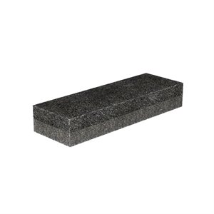 DUAL GRIT RUBBING STONE - 60/80 GRIT - 6" x 2" x 1"